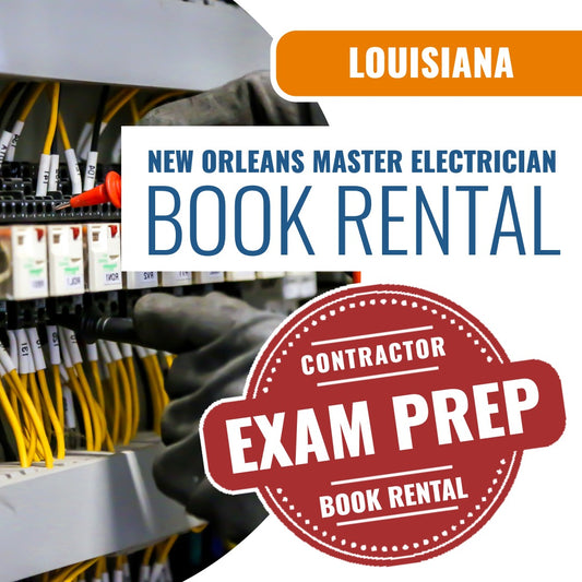 New Orleans Louisiana Master Electrician (ICC - R16) Books & Courses Rental Package