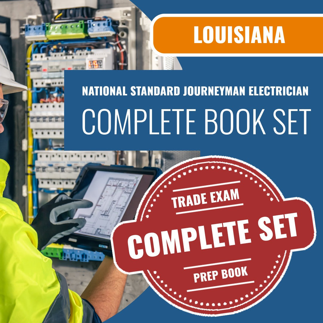 New Orleans Louisiana National Standard Journeyman Electrician (ICC - F17-N) Exam Book Package