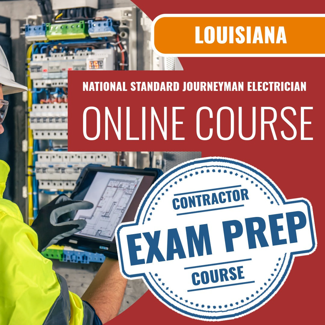 New Orleans Louisiana National Standard Journeyman Electrician (ICC - F17-N) Exam - Online Exam Prep