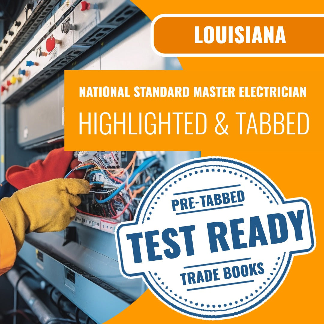 New Orleans Louisiana National Standard Master Electrician (ICC - F16-N) Highlighted & Tabbed Book Package