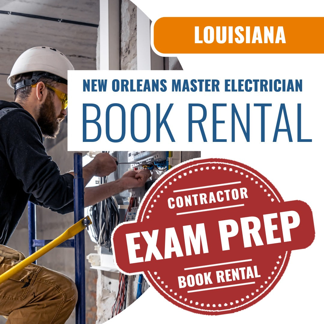 New Orleans Louisiana Master Electrician (ICC - T16-N) Books & Courses Rental Package