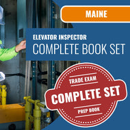 Maine Elevator Inspector Exam Book Package