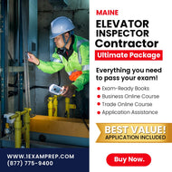 Maine Elevator Inspector Ultimate Exam Prep Rental Package