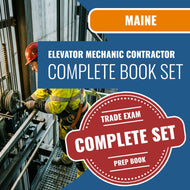 Maine Elevator Mechanic Contractor Exam Book Package