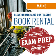 Maine Elevator Mechanic Contractor - Books & Courses Rental Package