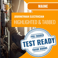 Maine Journeyman Electrician Exam Highlighted & Tabbed Book Package