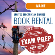 Maine Limited Electrician Cranes Contractor - Books & Courses Rental Package