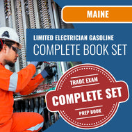 Maine Limited Electrician Gasoline Dispensing Contractor Exam Book Package
