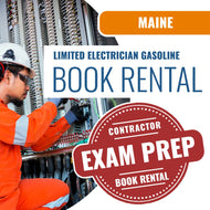 Maine Limited Electrician Gasoline Dispensing Contractor - Books & Courses Rental Package