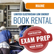 Maine Limited Electrician Low Energy Contractor - Books & Courses Rental Package