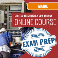 Maine Limited Electrician Low Energy Contractor Exam - Online Exam Prep