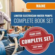 Maine Limited Electrician Water Pumps Contractor Exam Book Package