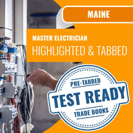 Maine Master Electrician Exam Highlighted & Tabbed Book Package