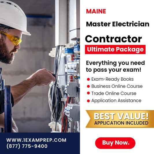 Maine Master Electrician Ultimate Exam Prep Rental Package