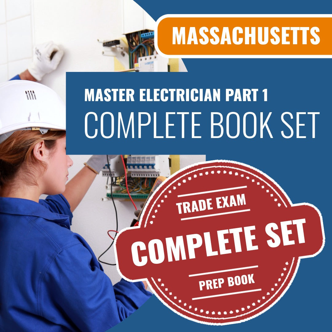 Massachusetts Master Electrician Part 1 Exam Book Package