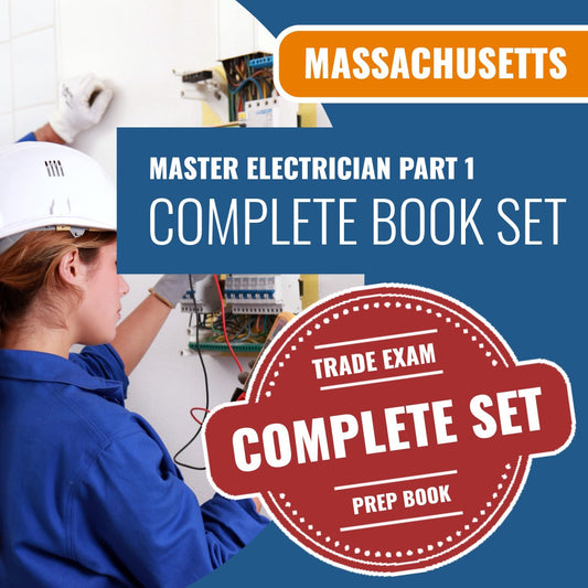 Massachusetts Master Electrician Part 1 Exam Book Package
