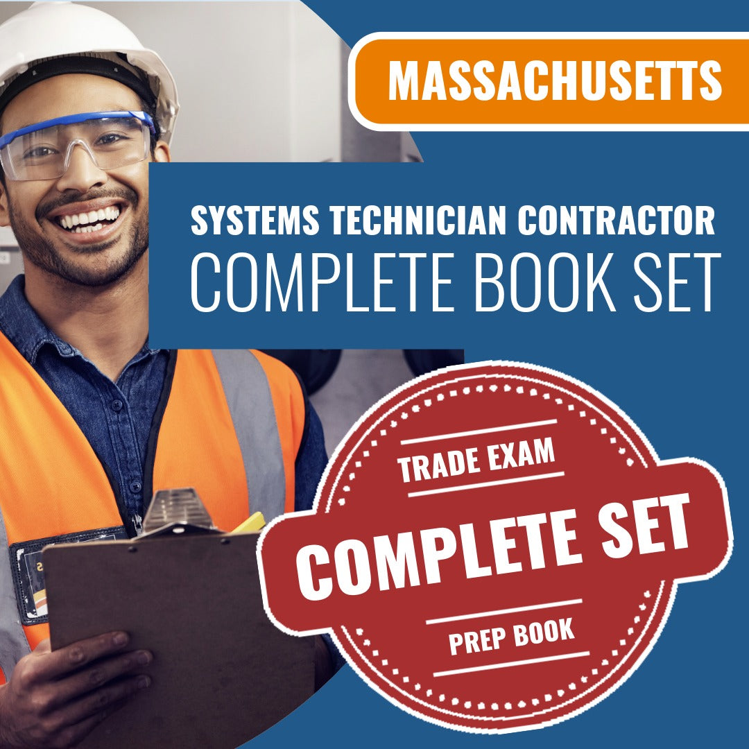 Massachusetts Systems Technician Part 1 Exam Book Package