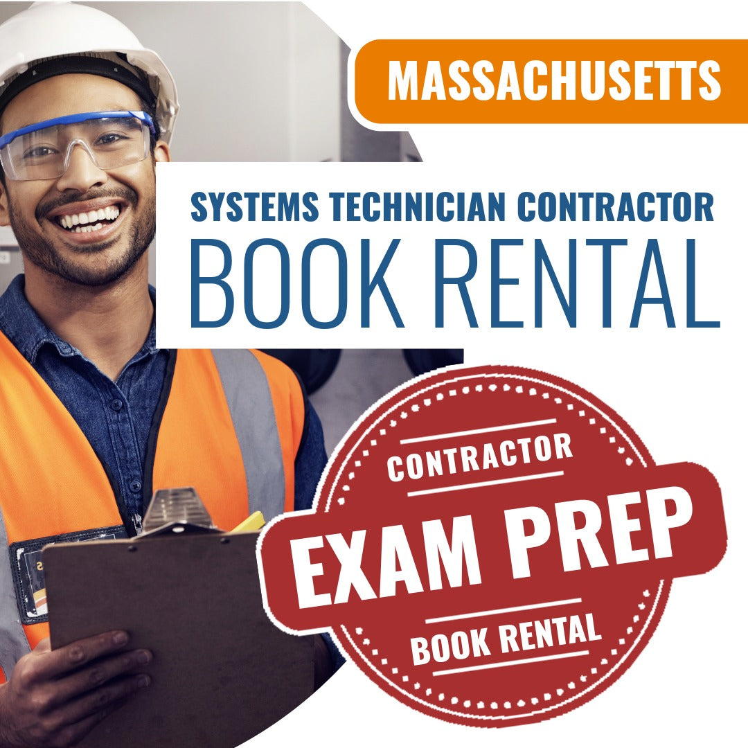 Massachusetts Systems Technician Part 1 - Books & Courses Rental Package