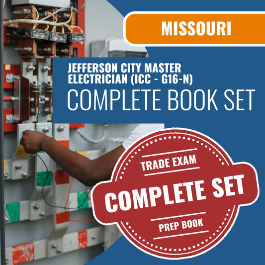 Jefferson City Missouri Master Electrician (ICC - G16-N) Exam Book Package