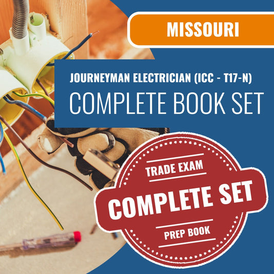 Missouri Journeyman Electrician (ICC - T17-N) Exam Book Package