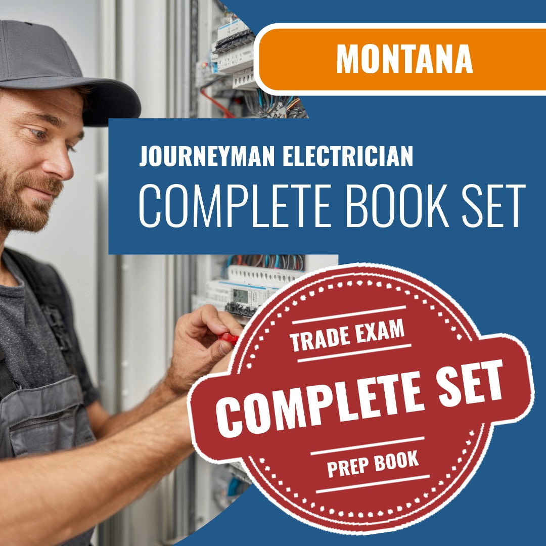 Montana Journeyman Electrician Exam Book Package