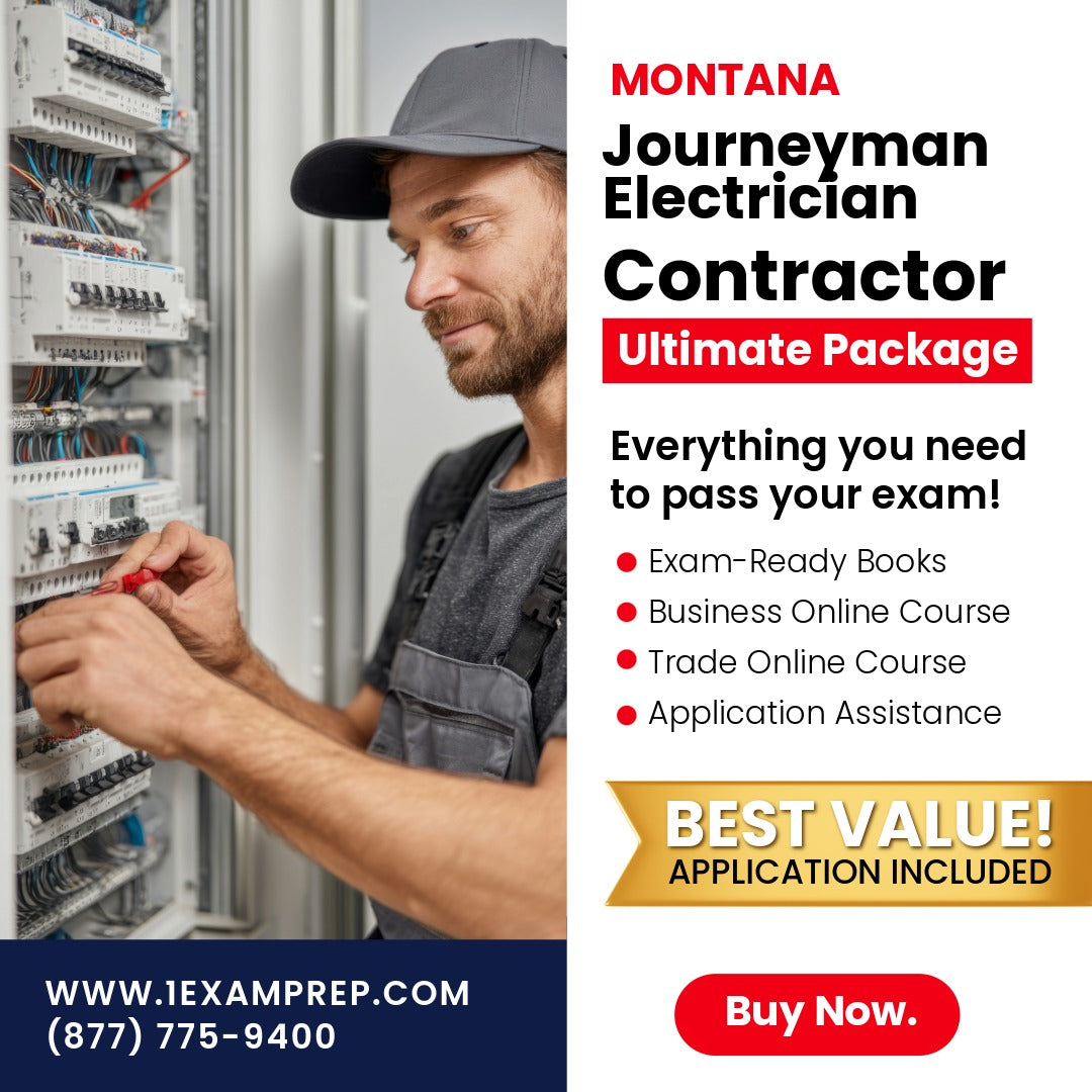 Montana Journeyman Electrician Ultimate Exam Prep Rental