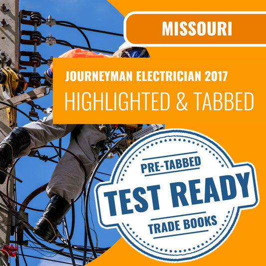 Missouri Journeyman Electrician 2017 Highlighted & Tabbed Book Package