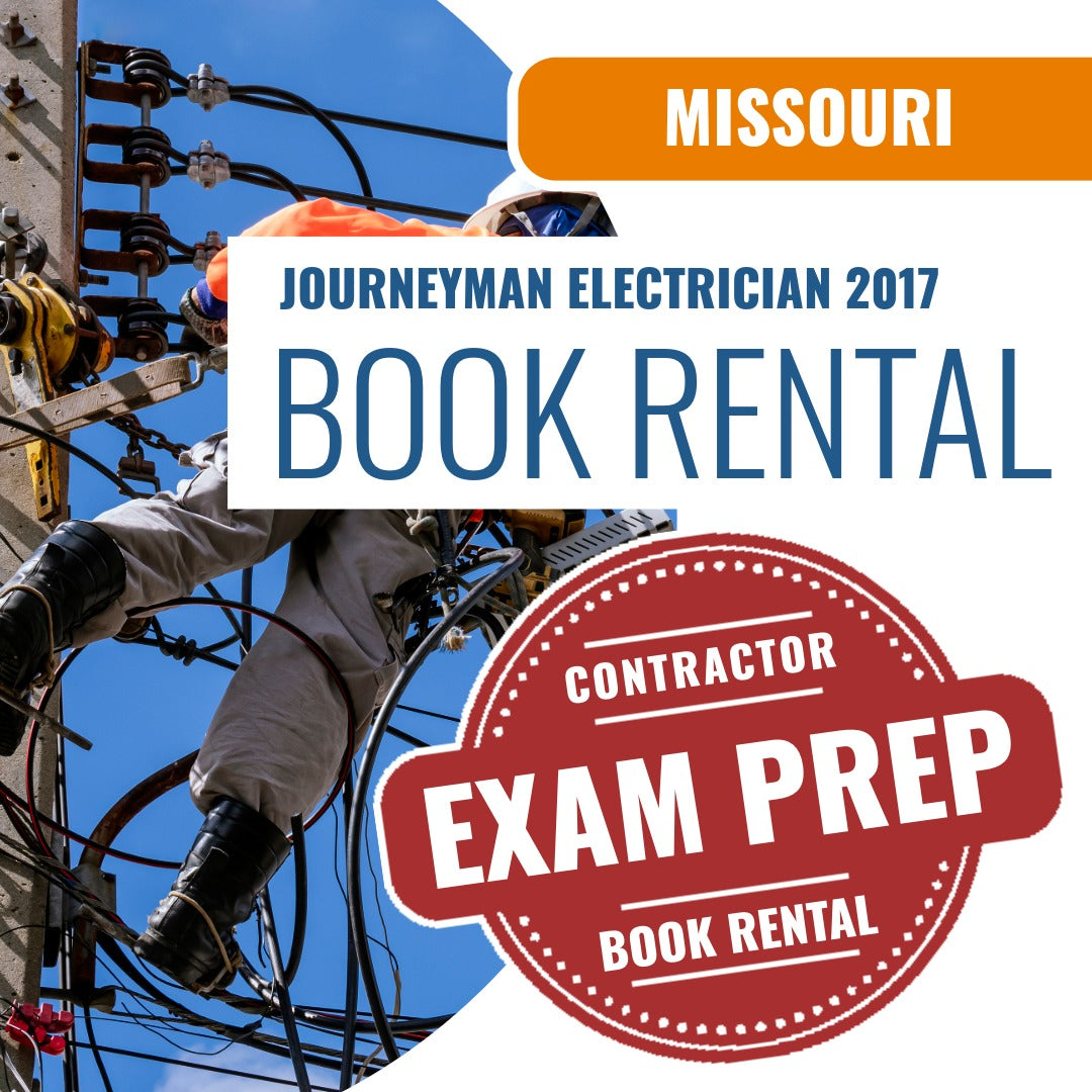 Missouri Journeyman Electrician 2017 - Books & Courses Rental Package