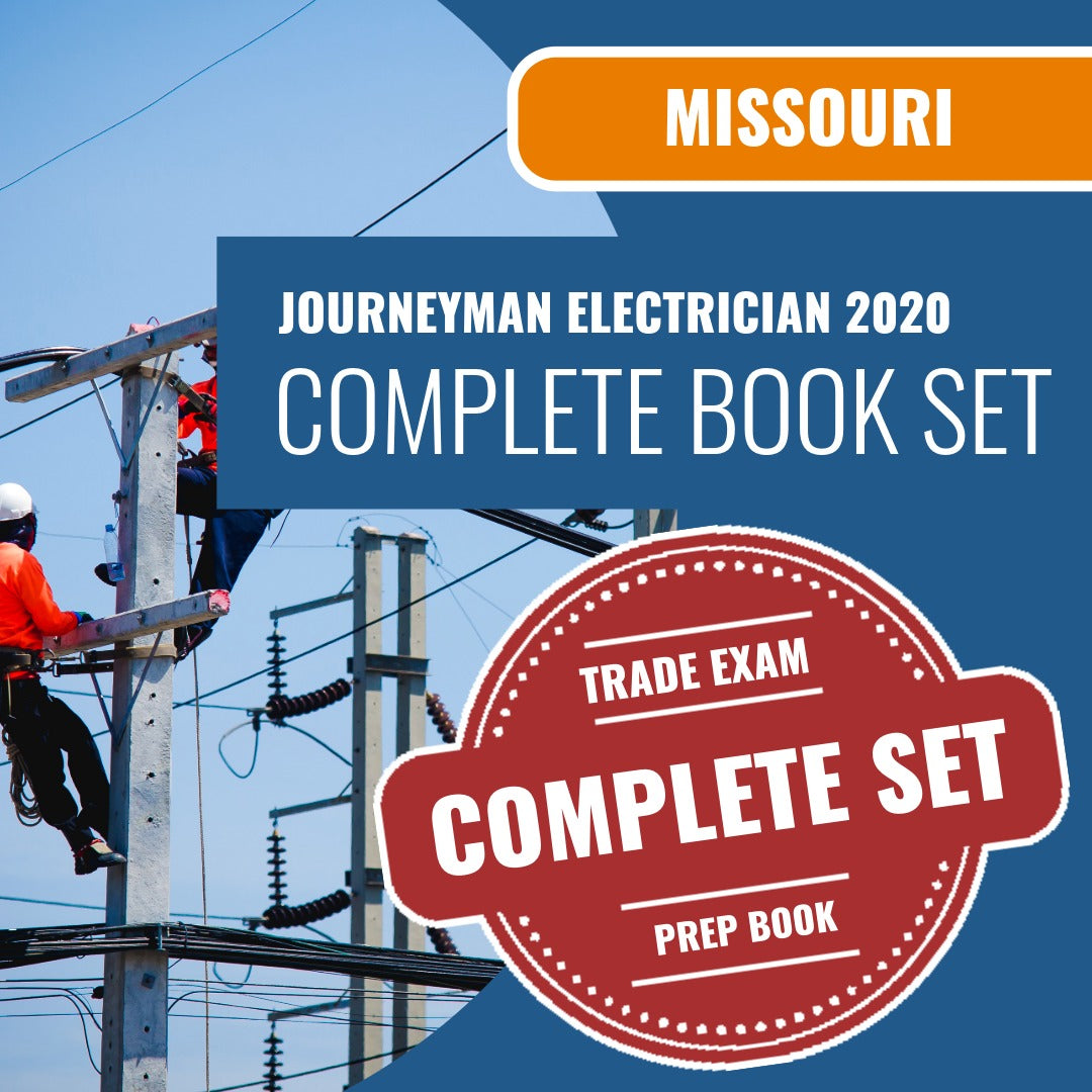 Missouri Journeyman Electrician 2020 Exam Book Package