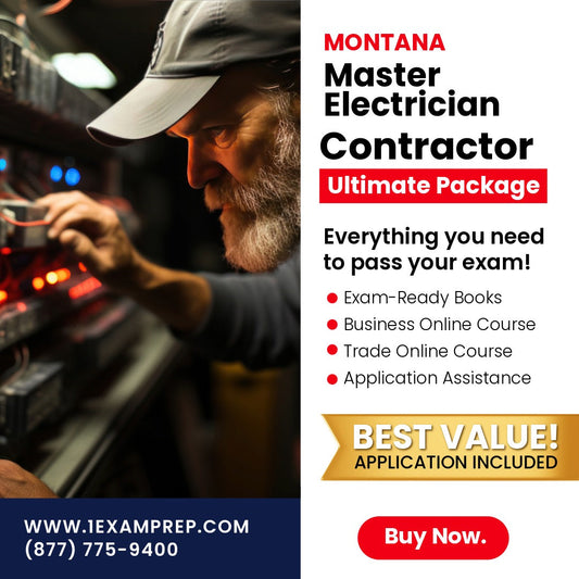 Montana Master Electrician Ultimate Exam Prep Rental