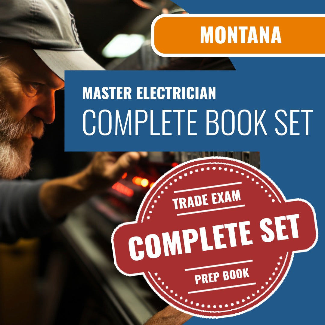 Montana Master Electrician Exam Book Package