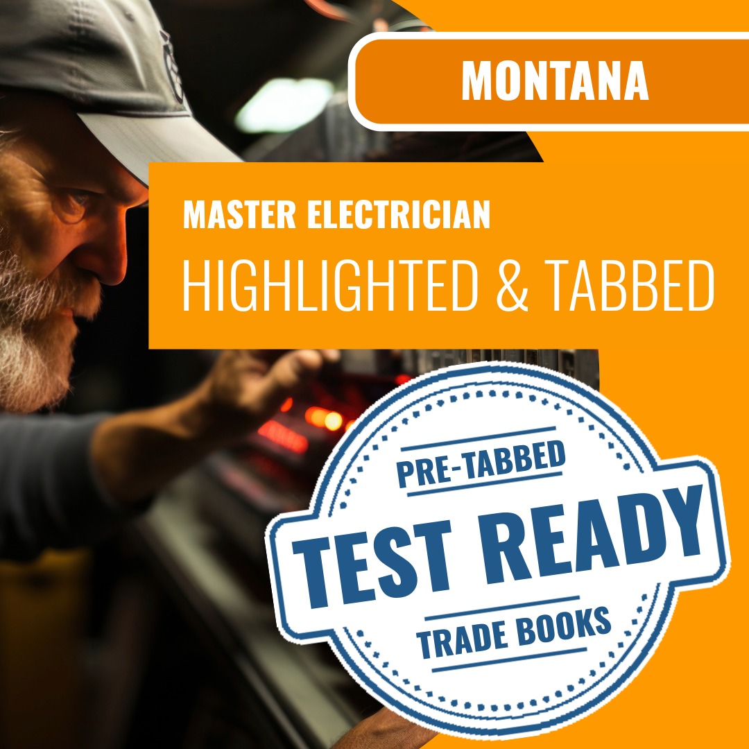 Montana Master Electrician Highlighted & Tabbed Book Package