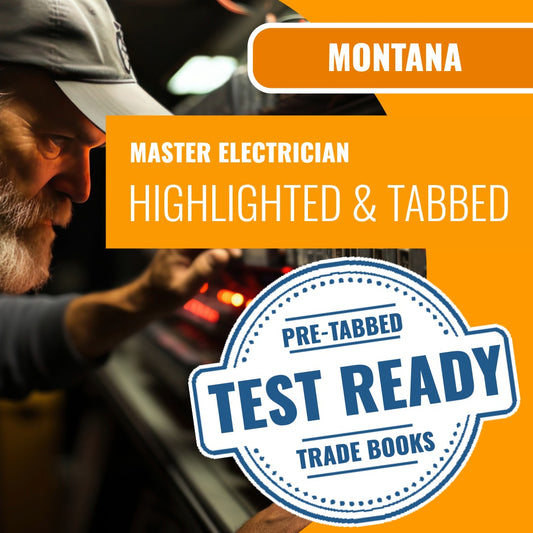 Montana Master Electrician Highlighted & Tabbed Book Package