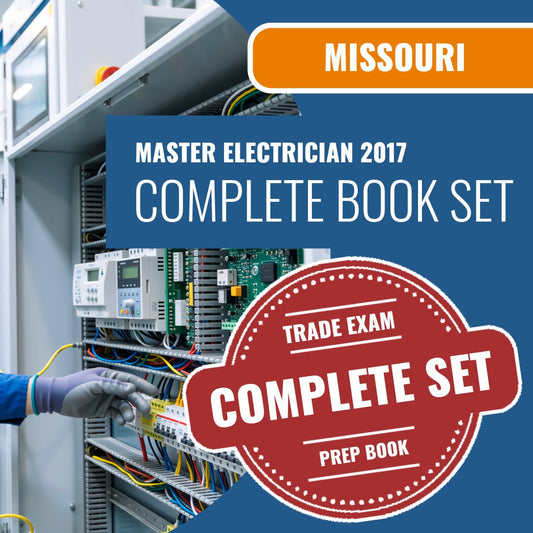 Missouri Master Electrician 2017 Exam Book Package