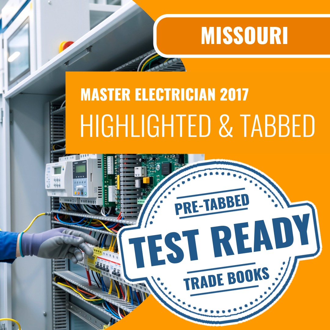 Missouri Master Electrician 2017 Highlighted & Tabbed Book Package