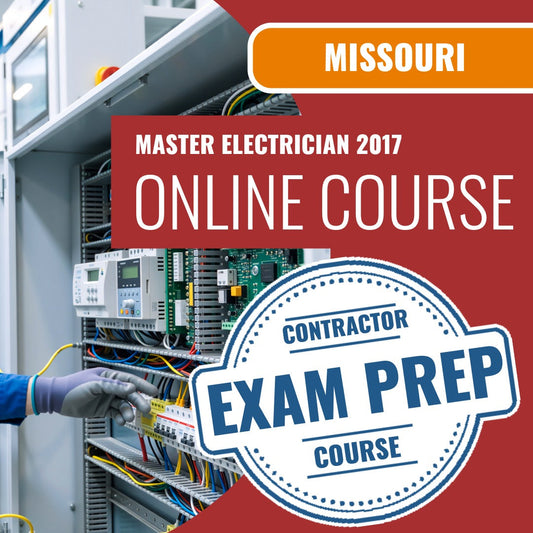 Missouri Master Electrician 2017 - Online Exam Prep