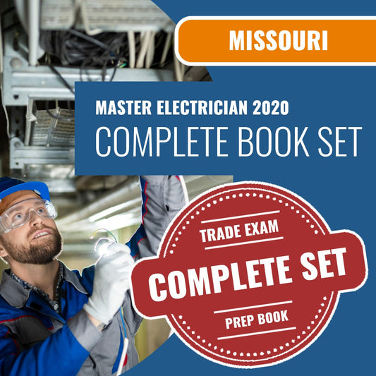 Missouri Master Electrician 2020 Exam Book Package