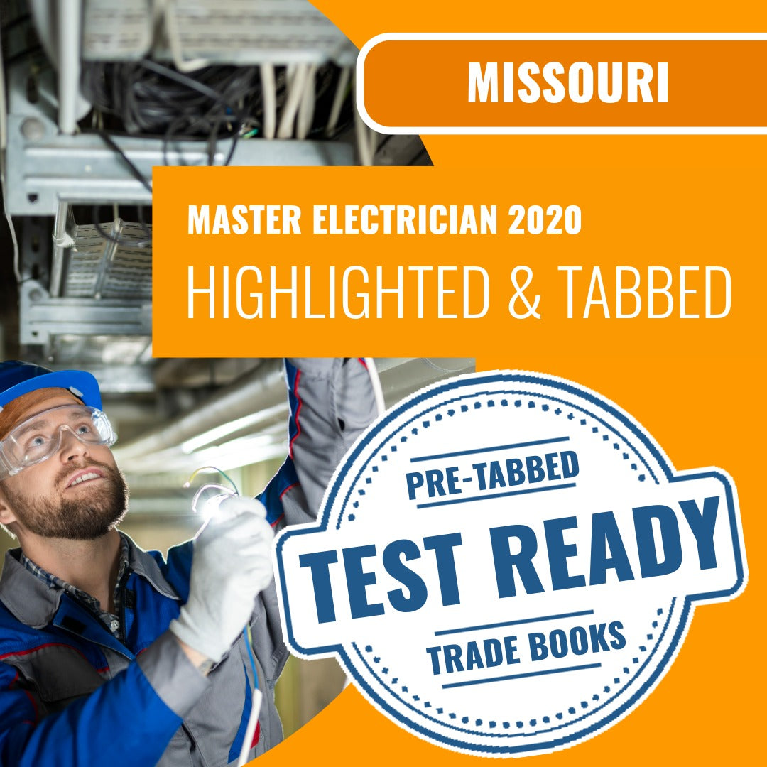 Missouri Master Electrician 2020 Highlighted & Tabbed Book Package
