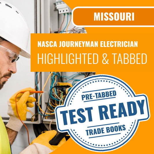 Missouri NASCA Journeyman Electrician Highlighted & Tabbed Book Package