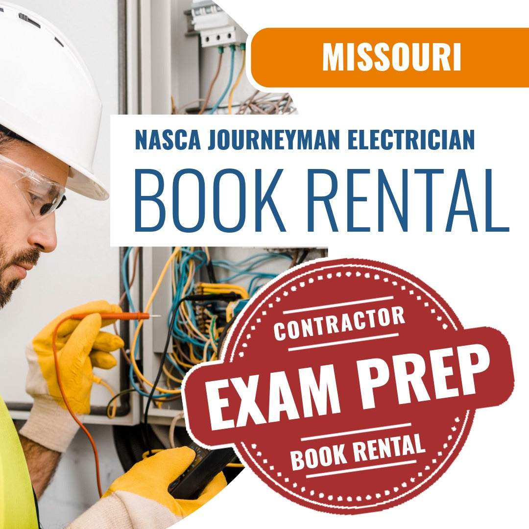 Missouri NASCA Journeyman Electrician - Books & Courses Rental Package