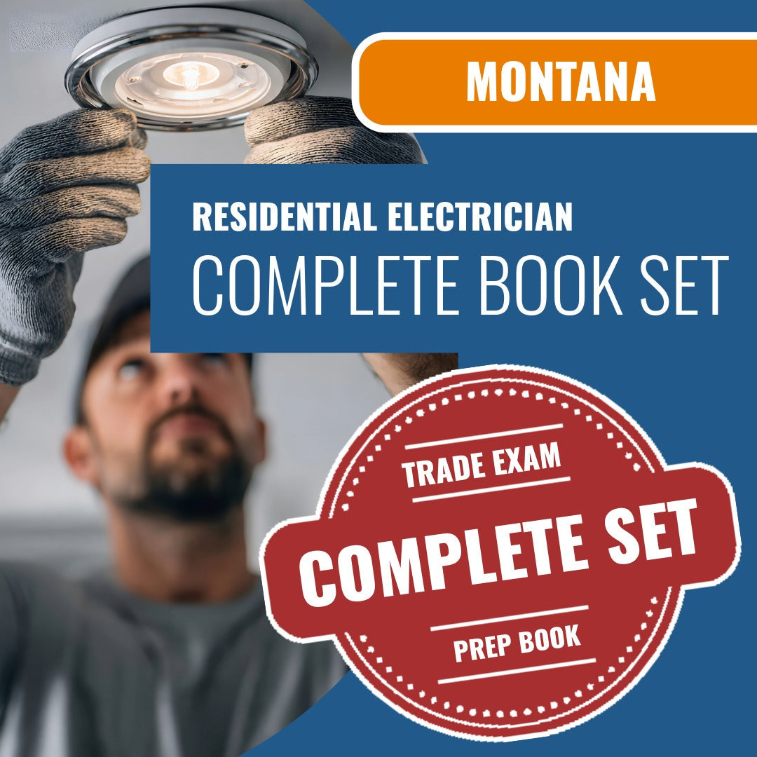Montana Residential Electrician Exam Book Package