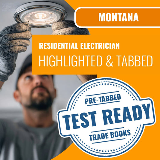 Montana Residential Electrician Highlighted & Tabbed Book Package