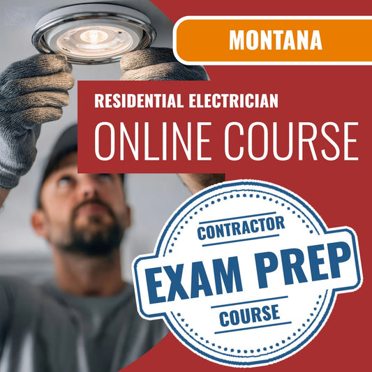 Montana Residential Electrician Exam - Online Exam Prep