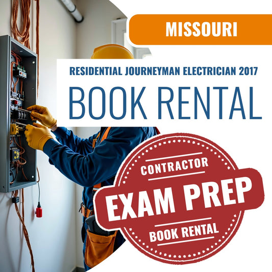 Missouri Residential Journeyman Electrician 2017 - Books & Courses Rental Package