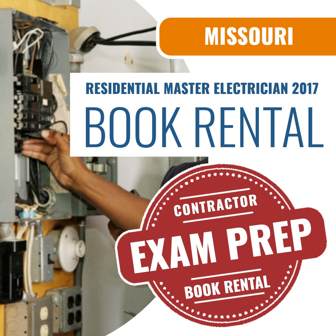 Missouri Residential Master Electrician 2017 - Books & Courses Rental Package