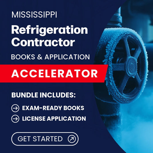 Mississippi Refrigeration Contractor Books & Application Accelerator