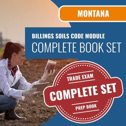 Billings Montana Soils Code Module (ICC - SI - ECCY) Exam Book Package
