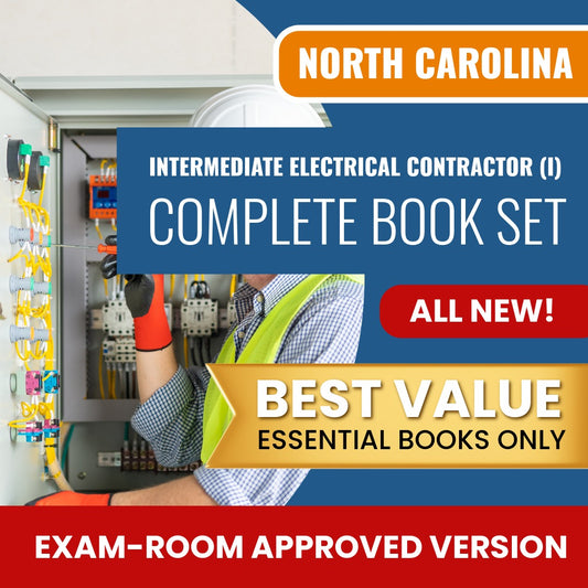 North Carolina Intermediate Electrical Contractor (I) Books Allowed into Exam Package