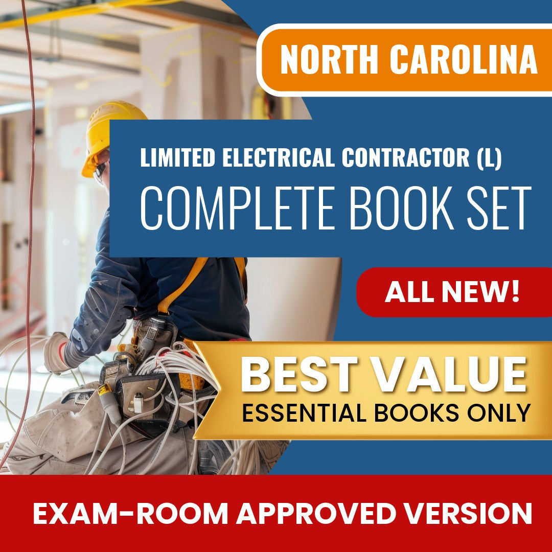 North Carolina Limited Electrical Contractor (L) Books Allowed into Exam Package