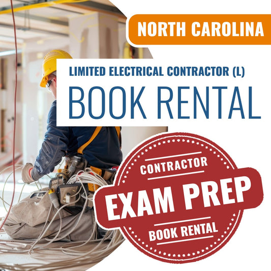 North Carolina Limited Electrical Contractor (L) - Books & Courses Rental Package